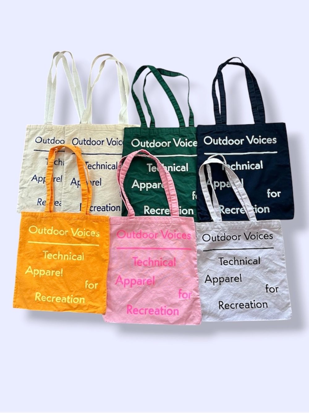 Outdoor Voices tote bag bundle